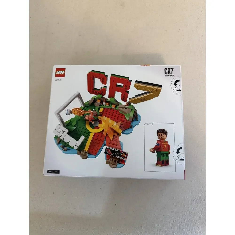 LEGO Editions Cristiano Ronaldo CR7 Soccer Highlights Set 43012 490 Pcs New